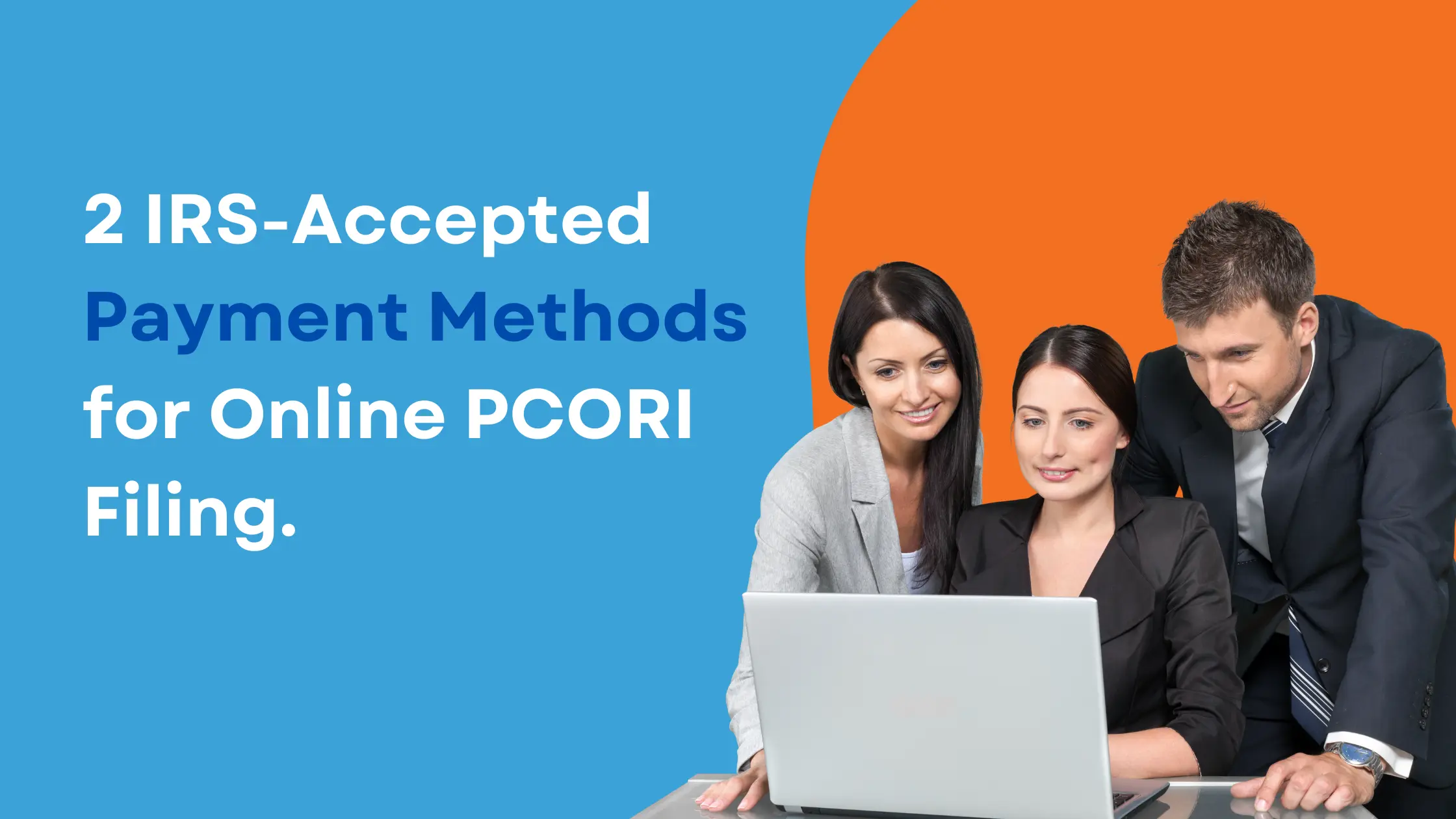 2 IRS-Accepted Payment Methods for Online PCORI Filing