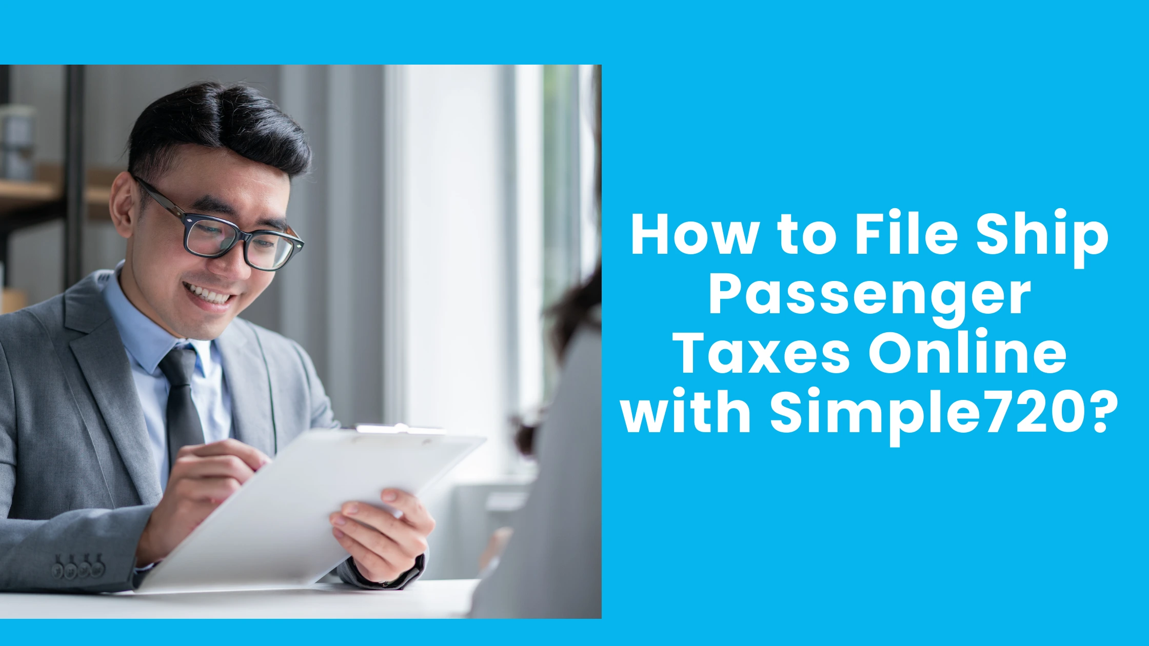 How to file Ship Passenger Taxes Online with Simple720?