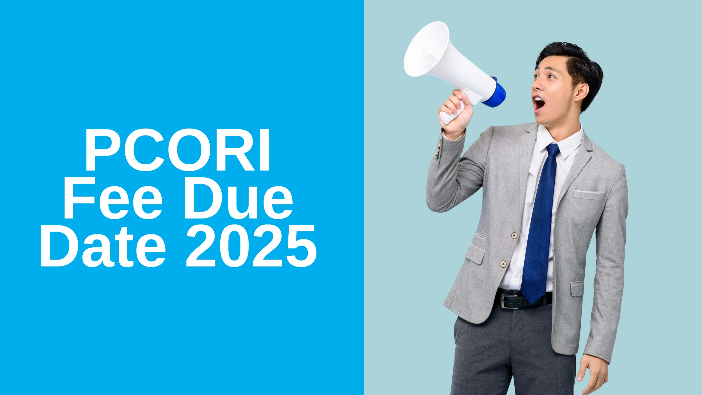 PCORI Fee due date 2025